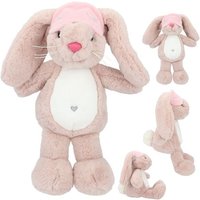 Princess Mimi Plüsch Hase Nelly Rosa Mit Schlafmaske 21 cm von Depesche Vertrieb