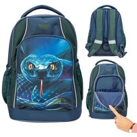 DEPESCHE 0013978 Adventure World Schulrucksack mit Schlange DEPESCHE 0013978 Adventure World Schulrucksack mit Schlange von Depesche