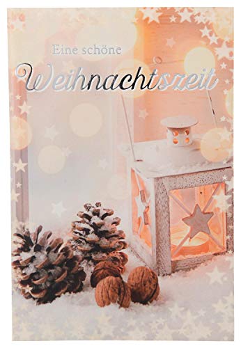 Depesche 11338-010 Weihnachtskarte mit Lichteffekten und Musik, aufklappbar, außen und innen mit spaßigen Texten Bedruckt, mit Umschlag, interaktiv, witzig & besonders originell von Depesche