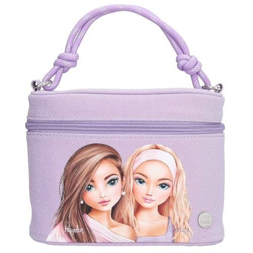 Depesche 13538 TOPModel - Kosmetikköfferchen Beauty and ME, Kosmetiktasche in Rosa, mit Model Motiv und Glitzer, inkl. Spiegel Depesche 13538 TOPModel - Kosmetikköfferchen Beauty and ME, Kosmetiktasche in Rosa, mit Model Motiv und Glitzer, inkl. Spiegel von Depesche