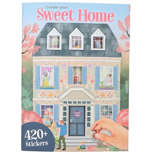 Depesche 13806 Create Your Sweet Home - Stickerbuch mit 24 Seiten zum Gestalten verschiedener Räume, inkl. mehr als 420 Sticker Depesche 13806 Create Your Sweet Home - Stickerbuch mit 24 Seiten zum Gestalten verschiedener Räume, inkl. mehr als 420 Sticker von Depesche