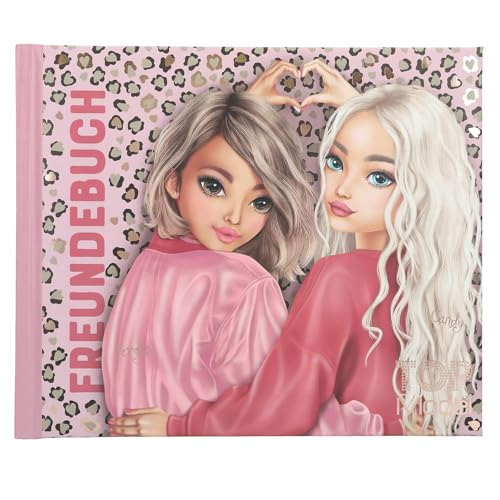 Depesche 13936 TOPModel Leoheart - Freundebuch in Rosa, mit Model Motiv und Leo-Muster, Freundschaftsbuch mit 108 Seiten zum Eintragen und Verzieren Depesche 13936 TOPModel Leoheart - Freundebuch in Rosa, mit Model Motiv und Leo-Muster, Freundschaftsbuch mit 108 Seiten zum Eintragen und Verzieren von Depesche
