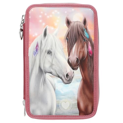 Depesche 3-Fach Federtasche Miss Melody Farbsortierung rot Depesche 3-Fach Federtasche Miss Melody Farbsortierung rot von Depesche