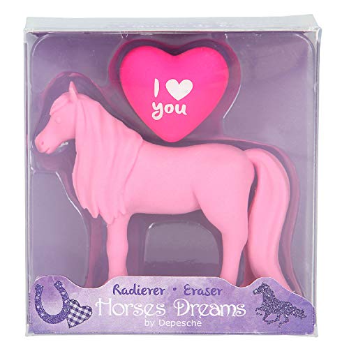 Depesche Horses Dreams Radierer Set von Depesche