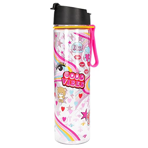 Depesche TOPModel - Trink-Flasche Teddy Cool aus Kunststoff (frei von BPA und Phthalaten), ca. 500 ml Fassungsvermögen, unzerbrechlich, Trinkgefäß ideal für Wasser, Tee, Saft und andere Getränke von Depesche