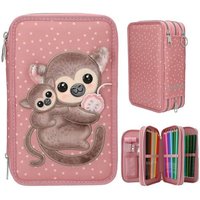 TOPModel 3 Fach Federtasche Affen Applikation JUICY TOPModel 3 Fach Federtasche Affen Applikation JUICY von Depesche Vertrieb GmbH Co. KG