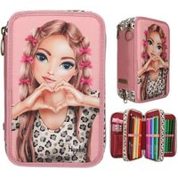 TOPModel 3 Fach Federtasche mit Schleifen LEOHEART TOPModel 3 Fach Federtasche mit Schleifen LEOHEART von Depesche