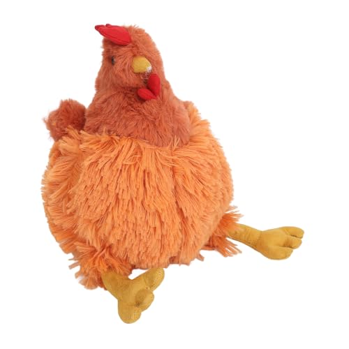 Depisuta Huhn Plüschtier, Realistisches Niedliches Huhn Spielzeug Weiches Plüschtier Spielzeug Hautfreundliches Huhn Plüschtier, Henne Plüschtier, Geschenke für Kinder von Depisuta