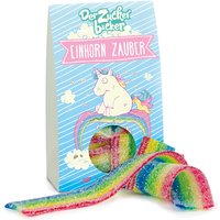 EInhorn Zauber, saure, gezuckerte Fruchtgummistreifen, 60g von Der Zuckerbäcker GmbH