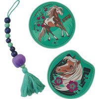 DERDIEDAS 8401152 Wechselbuttons Peppermint Pony 3-teiliges Set von DerDieDas