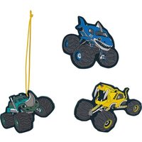 DERDIEDAS 8401156 Wechselbuttons Monster Truck 3-teiliges Set von DerDieDas