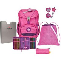 DERDIEDAS 8505153 5-teiliges Schulrucksack-Set Ergoflex Pretty Unicorn von DerDieDas