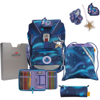 DERDIEDAS 8505171 5-teiliges Schulrucksack-Set ErgoFlex Luna von DerDieDas