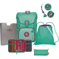 DERDIEDAS 8509152 5-teiliges Schulrucksack-Set Ergoflex Easy Peppermint Pony von DerDieDas