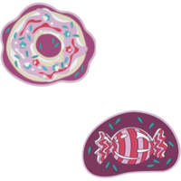 DERDIEDAS D841100119800 Sweet Sprinkles Wechselbuttons, 2-teilig DERDIEDAS D841100119800 Sweet Sprinkles Wechselbuttons, 2-teilig von DerDieDas