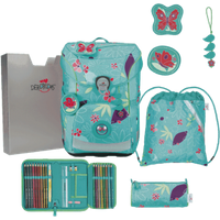 DERDIEDAS D849100119900 Schulranzen-Set 5-teilig Butterfly Garden ErgoFlex Easy DERDIEDAS D849100119900 Schulranzen-Set 5-teilig Butterfly Garden ErgoFlex Easy von DerDieDas