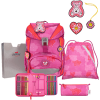 DERDIEDAS D8505182 Schulrucksack-Set 5-teilig Roses ErgoFlex Light DERDIEDAS D8505182 Schulrucksack-Set 5-teilig Roses ErgoFlex Light von DerDieDas
