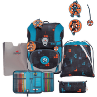 DERDIEDAS D8510185 Schulrucksack-Set 5-teilig Ninja Fighter ErgoFlex Tiny DERDIEDAS D8510185 Schulrucksack-Set 5-teilig Ninja Fighter ErgoFlex Tiny von DerDieDas