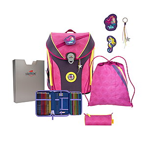 DerDieDas ErgoFlex MAX Exklusiv Superflash Pink Mermaid Set von DerDieDas