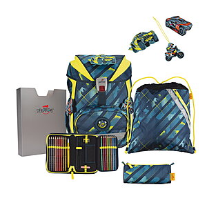 DerDieDas ErgoFlex Speed Challenge Schulrucksack-Set von DerDieDas