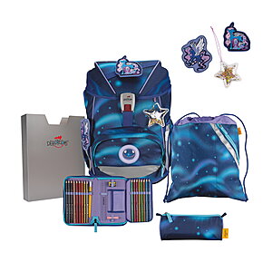 DerDieDas ErgoFlex Superlight Luna Schulrucksack-Set von DerDieDas