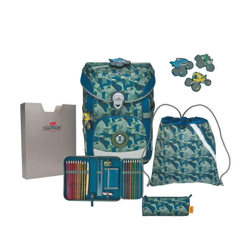 DerDieDas Schulranzen Set ErgoFlex Monster Truck 5-tlg. DerDieDas Schulranzen Set ErgoFlex Monster Truck 5-tlg. von DerDieDas