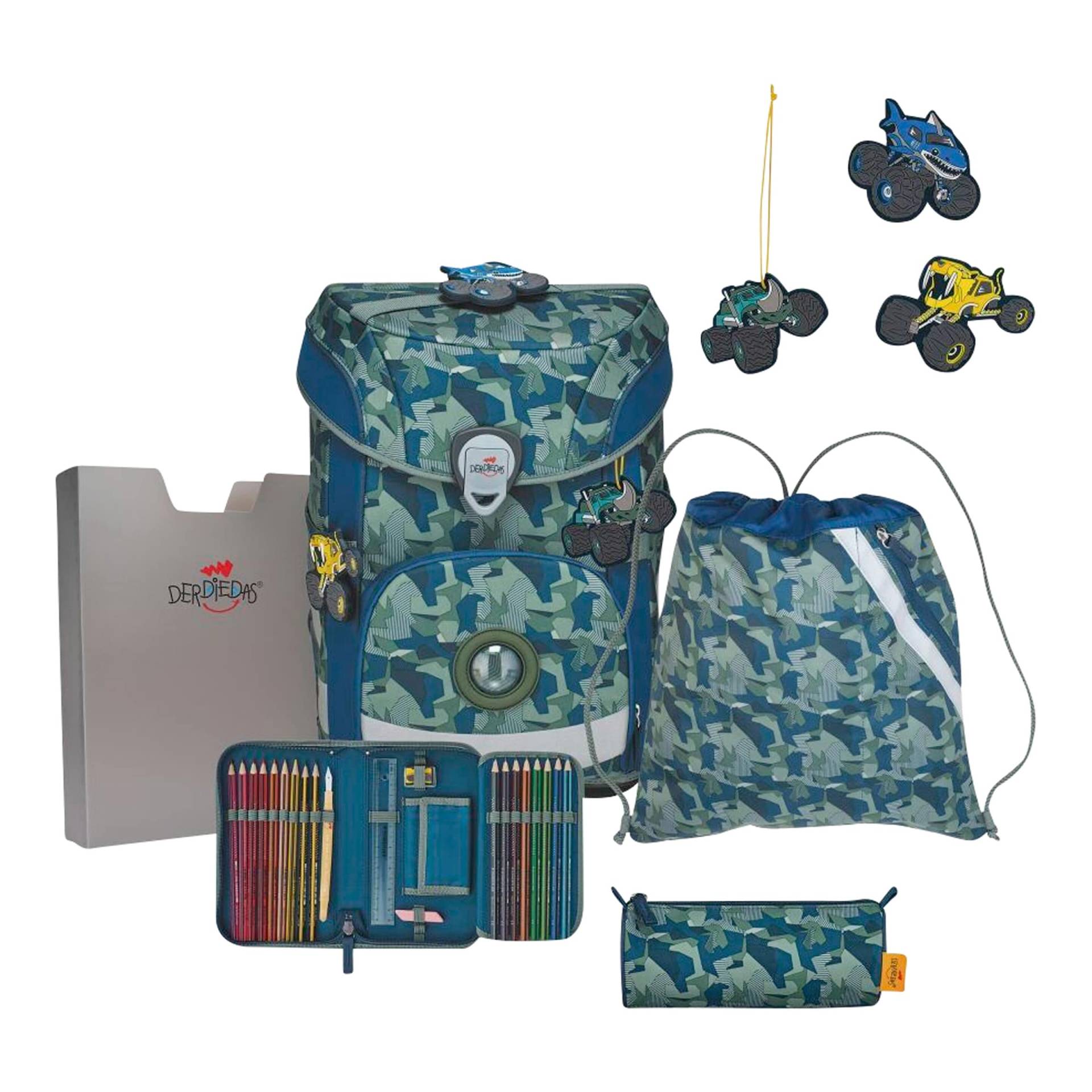 Derdiedas Schulranzen-Set ErgoFlex Easy Derdiedas Schulranzen-Set ErgoFlex Easy von DerDieDas