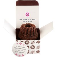 GlücksGugl, Mini-Gugelhupf mit Brownie-Geschmack, 14g von DerGugl