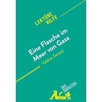 Eine Flasche im Meer von Gaza von DerQuerleser.de