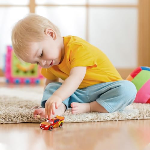 Dereine Auto Spielzeug für Kinder, Mini Spielzeug Auto, Kinderspielzeug Fahrzeuge, Rennwagen Spielzeug, Kinder Auto Spielzeug Metall, Spielzeugauto für Kinder ab 3 Jahren Mädchen Junge von Dereine