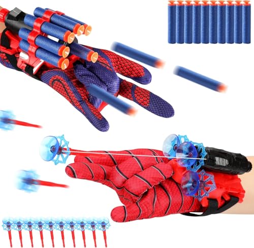 Launcher Handschuhe, Spielzeug Launcher, Launcher Spielzeug Kinder, Handgelenk Spielzeug, Handschuhe Cosplay, Launcher Handschuh für Cosplay, Mädchen, Jungen, Geschenke Kinder (B) von Dereine