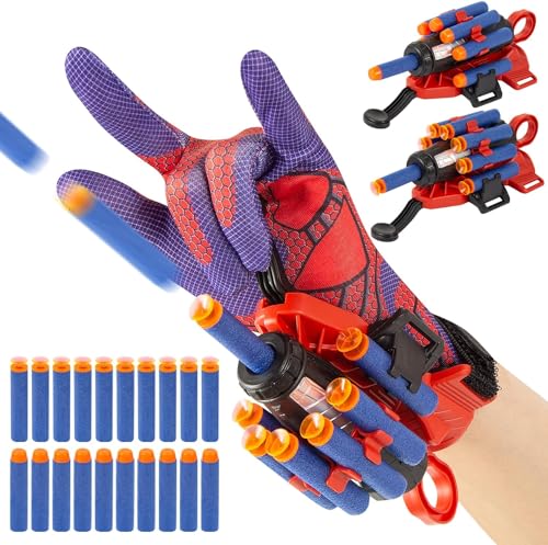 Dereine Launcher Handschuhe, Spielzeug Launcher, Launcher Spielzeug Kinder, Handgelenk Spielzeug, Handschuhe Cosplay, Launcher Handschuh für Cosplay, Mädchen, Jungen, Geschenke Kinder (C) von Dereine