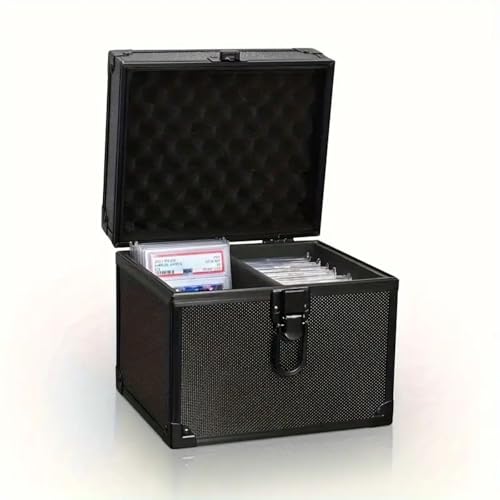 Dermonem Sortierte Karte Aufbewahrungsbox Organizer Passend für 44x Trading Card Slabs - Top Loader Card Brick Case Karten Sammlerbox für Sportkarten Halter passend für Slabs/Sleeved Cards von Dermonem