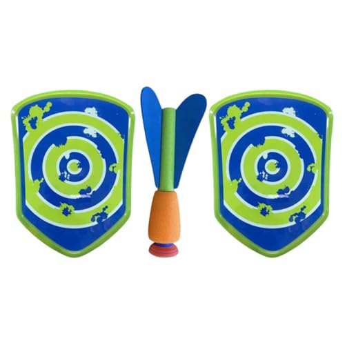 Derwrtup Dart Fang Spielspielzeug, Fangspielzeug für Kinder | Raketenform Outdoor Game Foam Dart Catcher | Eltern-Kind-Interaktives Spielzeug, weiche Eva für Park, Kinder Mädchen von Derwrtup