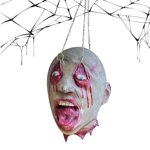 Derwrtup Gruselhaus Deko, Lebensechte Halloween Außendekoration Kopfattrappe, Realistische Textur Wasserdicht Für Party Garten Ausstellung Escape Room Foto Hintergrund Theaterproduktion Derwrtup Gruselhaus Deko, Lebensechte Halloween Außendekoration Kopfattrappe, Realistische Textur Wasserdicht Für Party Garten Ausstellung Escape Room Foto Hintergrund Theaterproduktion von Derwrtup
