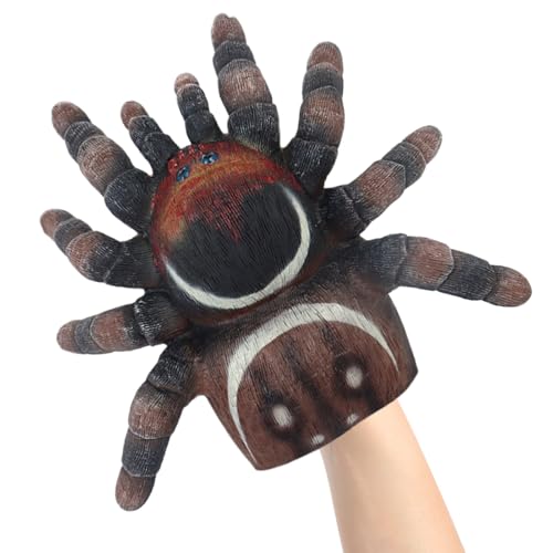 Derwrtup Handpuppen für Kinder, Spinnenpuppen für Rollenspiele, Halloween-Spielzeug, interaktives Spiel, Kinder, Familienunterhaltung, Klassenzimmer Derwrtup Handpuppen für Kinder, Spinnenpuppen für Rollenspiele, Halloween-Spielzeug, interaktives Spiel, Kinder, Familienunterhaltung, Klassenzimmer von Derwrtup