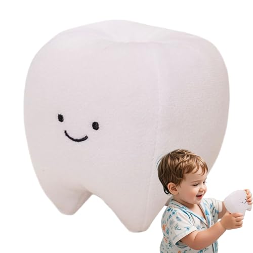Derwrtup Kissen Für Mädchen, Niedliches Weiches Zahnförmiges Kuscheltier, Kinder Wurfkissen für, Mädchen, Jugendliche, Babys, Schulkinder, Freunde, Familienfeiern und die ganze Familie Derwrtup Kissen Für Mädchen, Niedliches Weiches Zahnförmiges Kuscheltier, Kinder Wurfkissen für, Mädchen, Jugendliche, Babys, Schulkinder, Freunde, Familienfeiern und die ganze Familie von Derwrtup