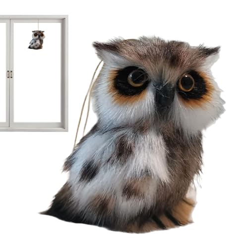 Derwrtup Kuscheltier Eule,Weiches Plüschtier - Hängbar Mit Schlaufe Realistische Augen Deko Für Wand Tür Baum Tasche Party Kinder Rucksack Derwrtup Kuscheltier Eule,Weiches Plüschtier - Hängbar Mit Schlaufe Realistische Augen Deko Für Wand Tür Baum Tasche Party Kinder Rucksack von Derwrtup