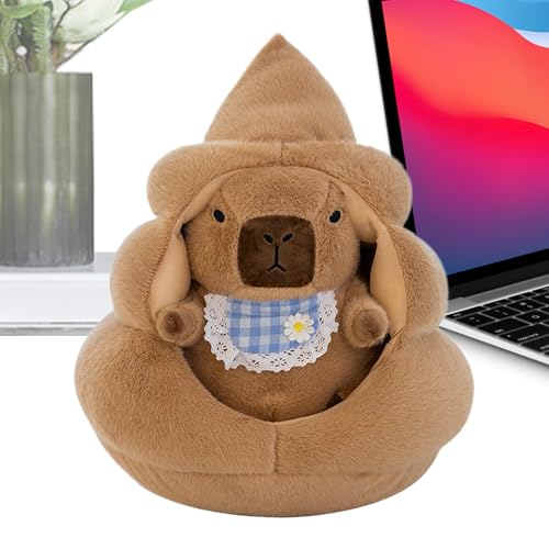 Derwrtup Niedliches Capybara Plüschtier - Weiches Capybara Kuscheltier Mit Nest | Kuscheliges Stofftier Für Wohnzimmer, Schlafzimmer, Deko, Geburtstag Derwrtup Niedliches Capybara Plüschtier - Weiches Capybara Kuscheltier Mit Nest | Kuscheliges Stofftier Für Wohnzimmer, Schlafzimmer, Deko, Geburtstag von Derwrtup