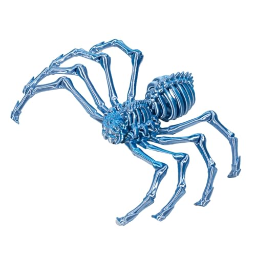 Derwrtup Spinnen-Fidget-Spielzeug, 3D-gedrucktes Spinnen-Fidget - Artikulierte gefälschte Spinnenfiguren | Mystery Spider 3D-bewegliche Spinne für Erwachsene, Schreibtischspielzeug für das von Derwrtup