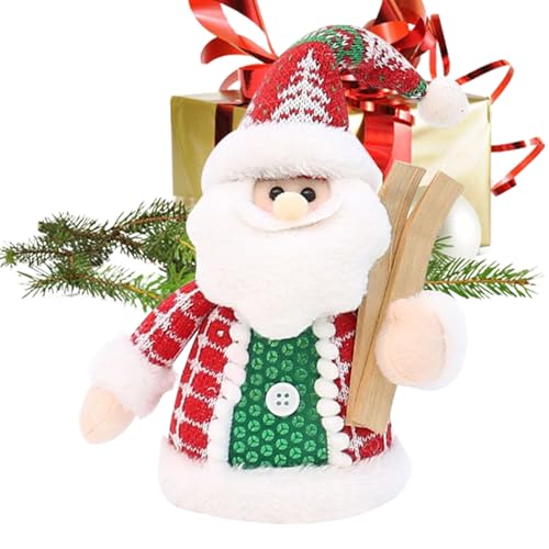 Derwrtup Weihnachts Stofftier | Santa Claus Elch Begleit Puppe Für Kinder | Weicher Festtag Spielzeug Für Weihnachten Kinder Jugendliche Erwachsene Schlafzimmer Wohnzimmer Sofa Nachttisch Derwrtup Weihnachts Stofftier | Santa Claus Elch Begleit Puppe Für Kinder | Weicher Festtag Spielzeug Für Weihnachten Kinder Jugendliche Erwachsene Schlafzimmer Wohnzimmer Sofa Nachttisch von Derwrtup