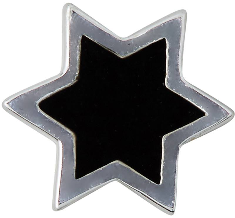 Design Letters Enamel Star Charm Silver von Design Letters