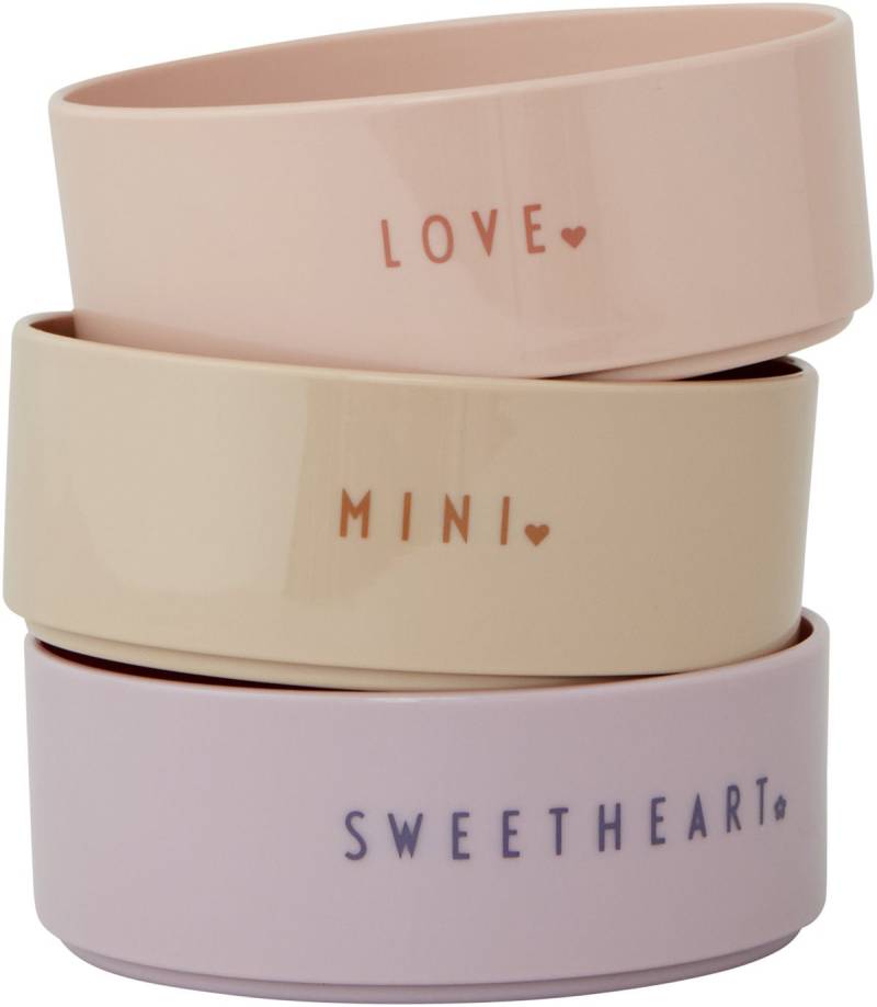 Design Letters Mini Fav Schale Start,Mix von Design Letters