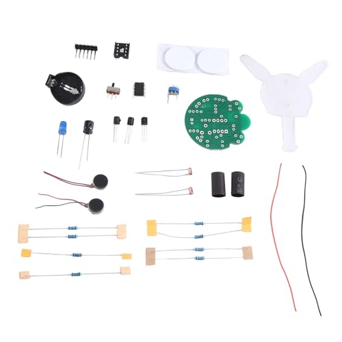 Desikixudy Lichtempfindliches Glühwürmchen-Roboter-Lötset, Schwanzatmungslicht, Spaß, elektronische Herstellung, Leiterplattenmodul, einfache Installation, einfach zu bedienen von Desikixudy