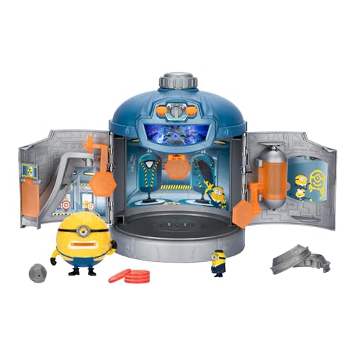 Despicable Me 59293 Ich – Einfach unverbesserlich 4: Mega-Minions-Verwandlungskammer. Verwandelt Sich in EIN AVL-Trainingszentrum-Spielset von Despicable Me