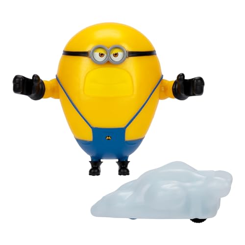 Ich – Einfach unverbesserlich 4: Furios flitzender Mega-Minion Dave – Actionfigur. Ziehe Mega-Dave zurück für einen Geschwindigkeitsrausch. Sammle alle 5. Unterschiedliche Funktionen und Zubehörteile von MINIONS