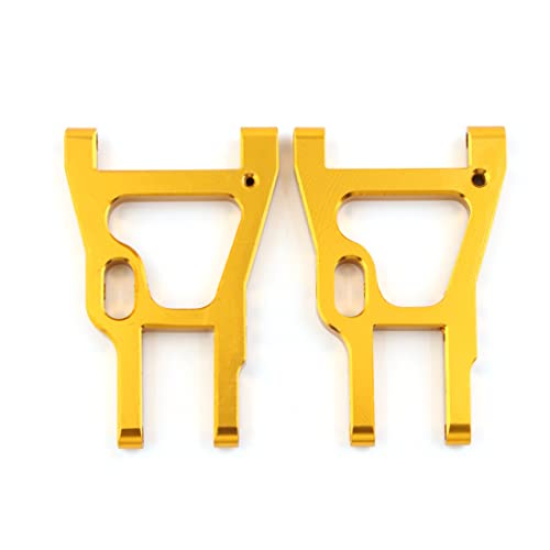 Deswtrer 2 STÜCKE 102019 Metall Front Lower Suspension Arm 02008 (02161) für 94123 94103 1/10 RC Car Upgrades Teile ZubehöR,3 von Deswtrer