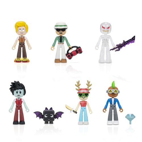 DevSeries CRS0093-6 Figuren Pack - Murder Mystery 2: Powers Pack, bewegliche Actionfiguren mit Spielcode von DevSeries