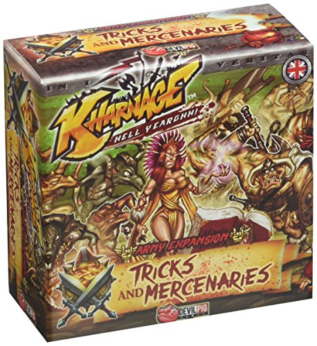 Devil Pig Games Kharnage: Tricks & Mercenaries - Army Expansion von Fantasy Flight Games