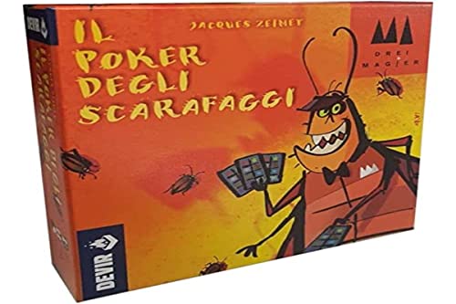 DEVIR - Der Poker der Kakerlaken, Brettspiel auf Italienisch von Devir